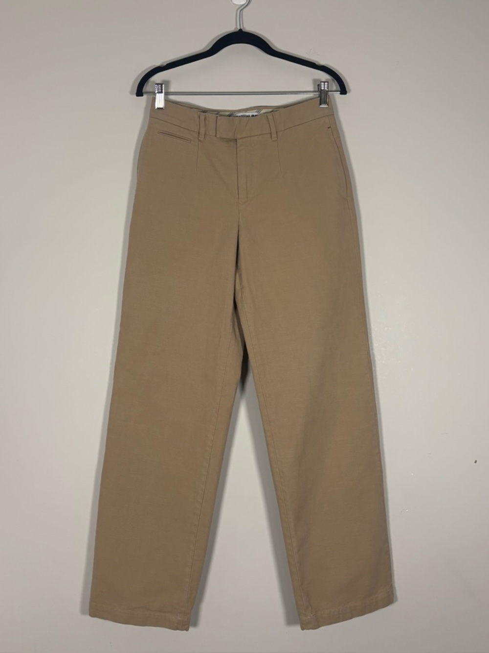 Uniqlo x Ines de la Fressange Beige‎ Straight Leg Chino Pants Size 4 Waist 26